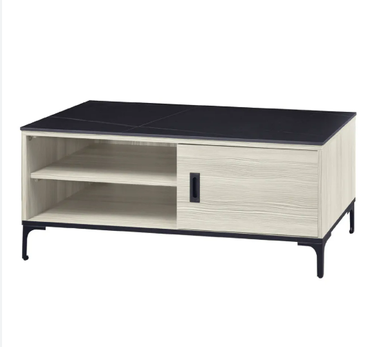 F97-12 雪松4尺電視櫃 黑白根石面