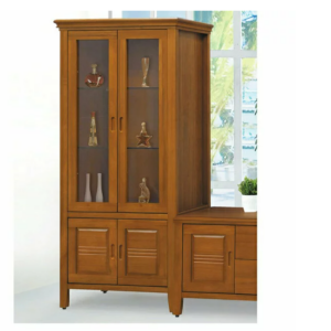 F98-4 108#樟木色3尺展示櫃