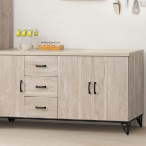 D713-2 白金5.3尺餐櫃