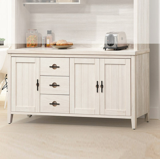 D715-1 加賀洗白5.3尺餐櫃下座