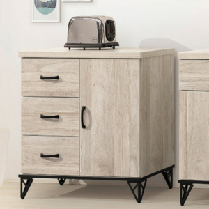 D713-4 白金2.7尺餐櫃