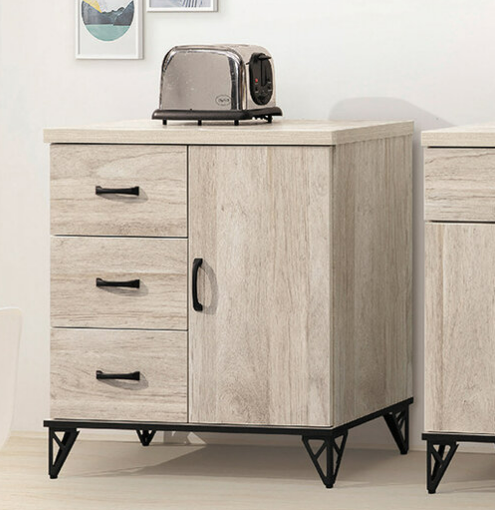 D713-4 白金2.7尺餐櫃