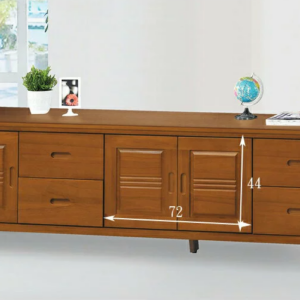 F98-5 107#樟木色7尺矮櫃