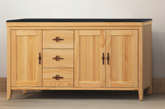 D716-2 加賀原木5.3尺餐櫃下座