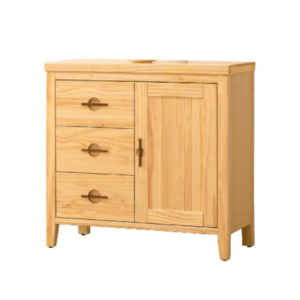 D716-3 加賀原木2.7尺餐櫃下座