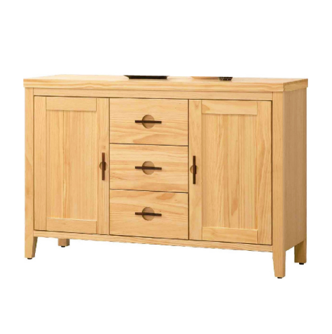 D716-4 加賀原木4尺餐櫃下座