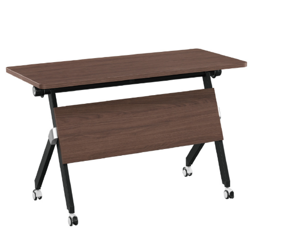 A1588-4 蘇菲亞4尺折疊會議桌 胡桃B型 桌面120*40公分