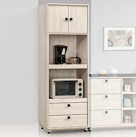 D718-1 伊凡2尺收納高櫃