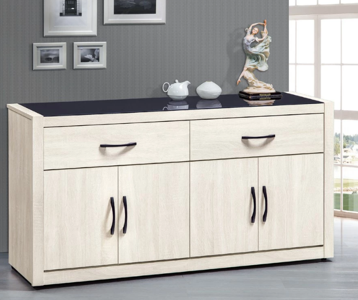 D719-6 艾拉5尺碗碟櫃下座