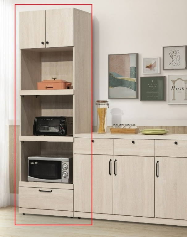 D720-5 白鋼刷2尺電器櫃 單色 天板木心板