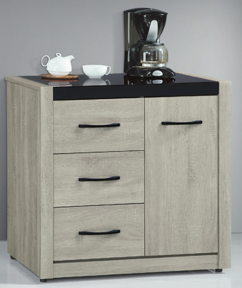 D719-8 依美2.7尺碗碟櫃下座