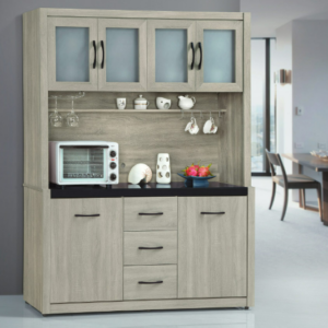 D719-11 依美5尺碗碟櫃 全組