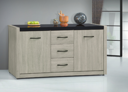 D719-12 依美5尺碗碟櫃下座