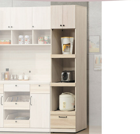 D722-8 白鋼刷雙色1.5尺電器櫃