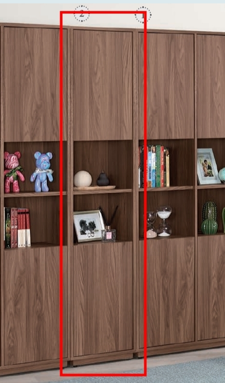 A1593-2 諾艾爾1.3尺書櫥