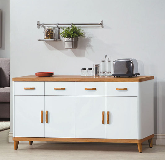 D723-2 寶格麗5.3尺餐櫃 下座 門內皆附活動隔板*1