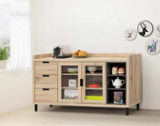 D725-4 布加迪5尺餐櫃