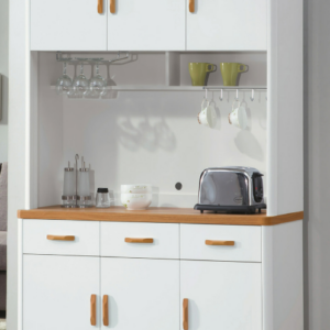 D723-5 寶格麗4尺餐櫃 全組 上下座門內皆附活動隔板*1