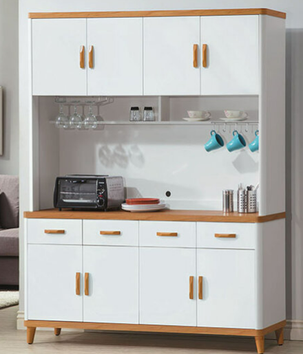 D723-6 寶格麗5.3尺餐櫃 全組 上下座門內皆附活動隔板*1