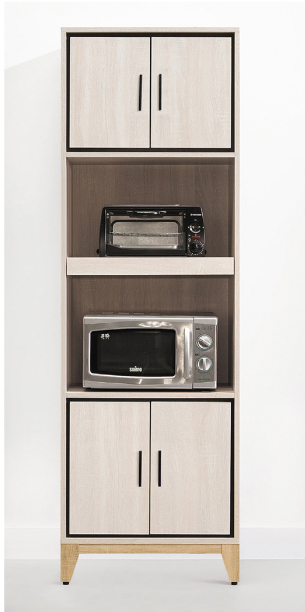 D727-2 貝莎2尺上下開門碗碟櫃