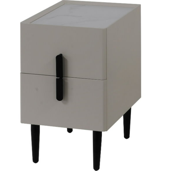 C798-18 6072 床頭櫃 灰色