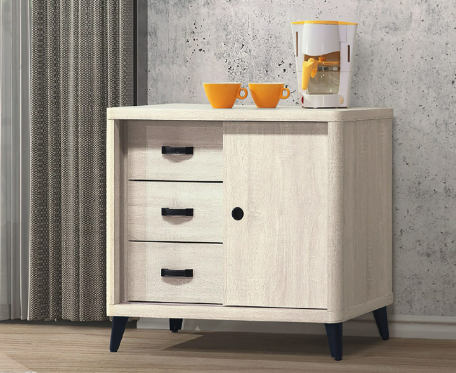 D729-2布萊德3尺餐櫃 下座 附*1隔板