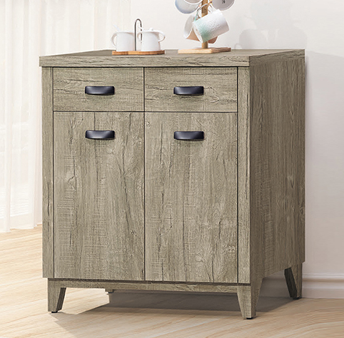 D730-4 布拉斯2.7尺餐櫃