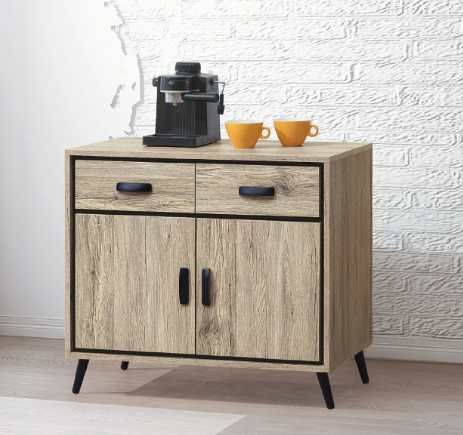 D729-8 伊勢丹2.7尺餐櫃 下座 附*1隔板