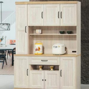 D732-1 鄉村風5尺餐櫃 全組