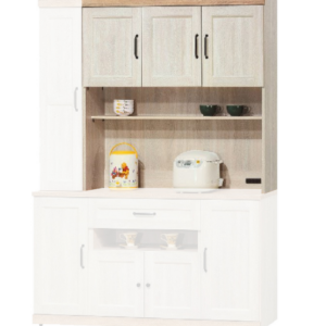 D732-2 鄉村風4尺餐櫃上座