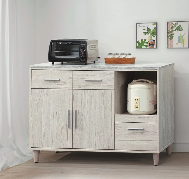 D731-7 迪奧4尺餐櫃下座