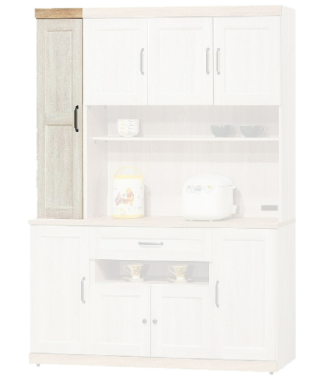 D732-3 鄉村風1尺餐櫃上座