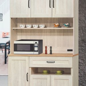 D732-4 鄉村風4尺餐櫃 全組