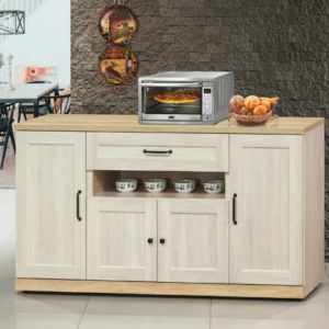 D732-6 鄉村風5尺餐櫃下座