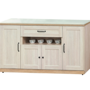 D732-8 鄉村風5尺岩板餐櫃