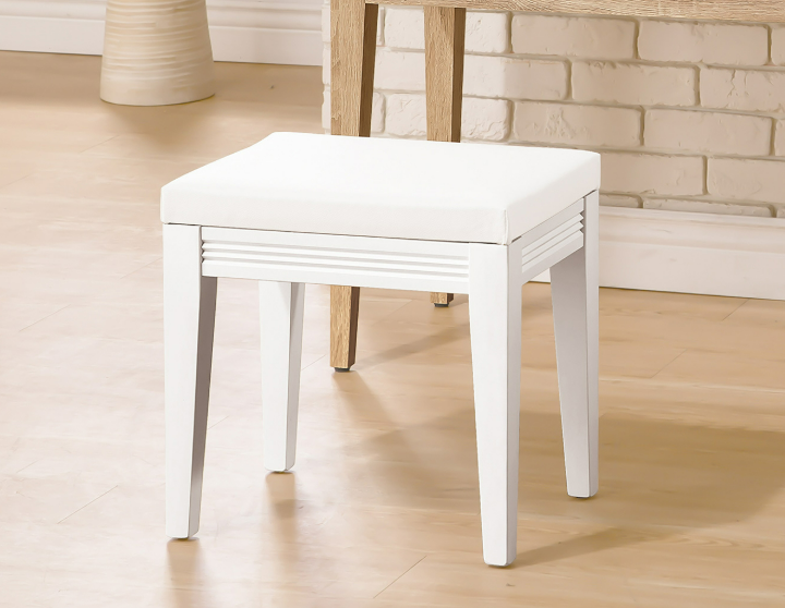 366-4 金詩涵化妝椅 皮面