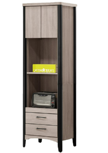 D734-1 卡爾2尺收納立櫃