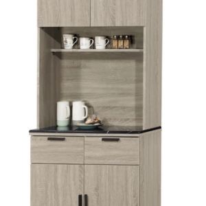 D735-1 夏洛特2.7尺石面餐櫃 全組