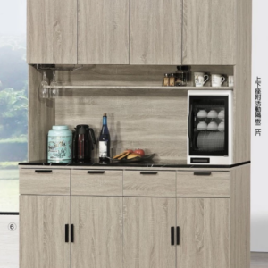 D735-3 夏洛特5.3尺石面餐櫃 全組