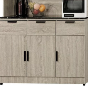 D735-6  夏洛特4尺石面餐櫃 下座