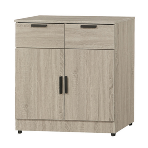 D735-10 夏洛特2.7尺木面餐櫃下座