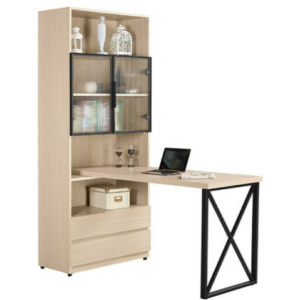 A1607-3 艾維斯5尺L型書桌 附活動隔板*1