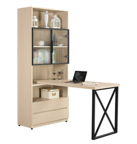 A1607-3 艾維斯5尺L型書桌 附活動隔板*1