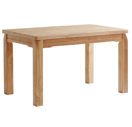 D801-3 莉蒂亞小橋本木4.3尺餐桌