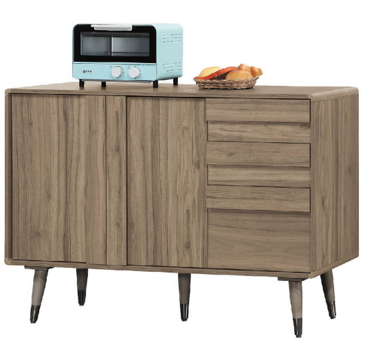 D738-9 古橡4尺餐櫃