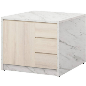 D738-12 卡洛琳北美杉木4尺中島櫃