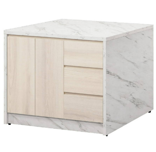 D738-12 卡洛琳北美杉木4尺中島櫃