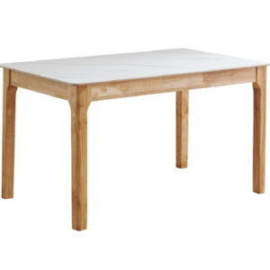 D802-3 半島本木4.3尺米岩板餐桌