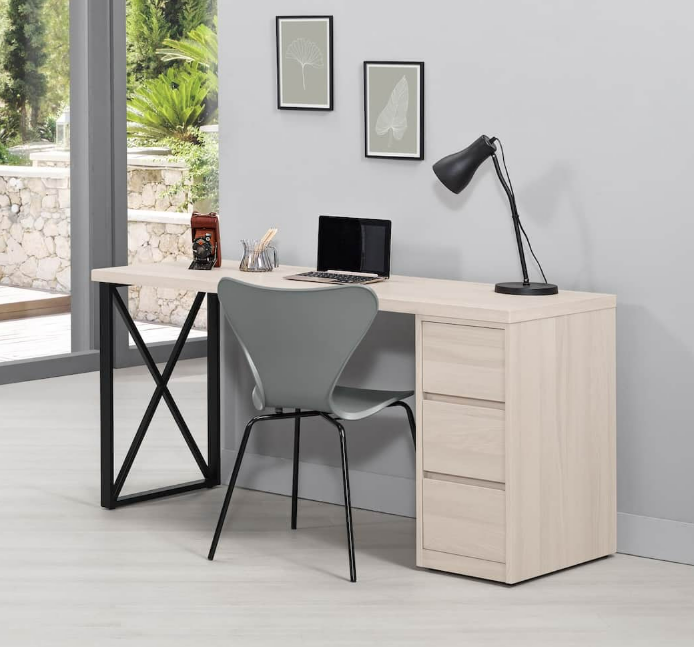 A1612-3 里斯特5尺三抽書桌