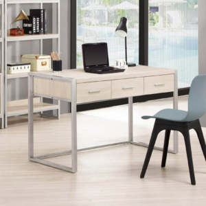 A1614-4  卡蜜拉4尺三抽書桌